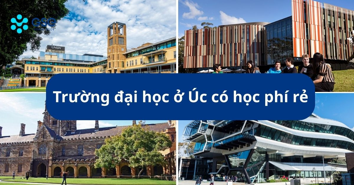 Tổng hợp danh sách các trường Đại học ở Úc: Xếp hạng, Học phí & Ngành học 6 Các trường đại học ở Úc có học phí rẻ cho sinh viên quốc tế