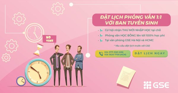 Phỏng vấn 1-1 với ban tuyển sinh các trường top đầu Anh, Úc
