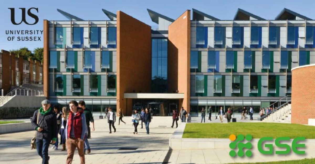 Học bổng tại Đại học Sussex kỳ tháng 9/2022