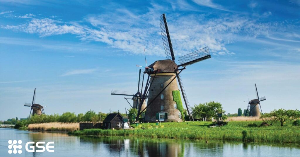 Ngôi làng cối xay gió - Kinderdijk