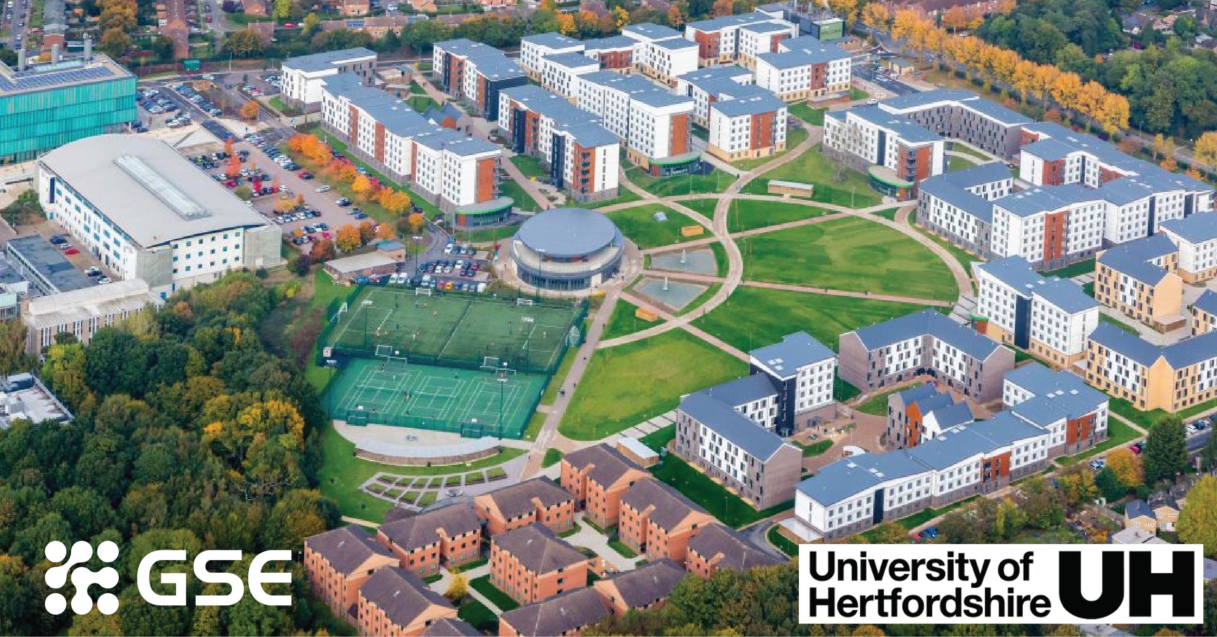 Đại học Hertfordshire - Top 20% CAMPUS xanh nhất nước Anh