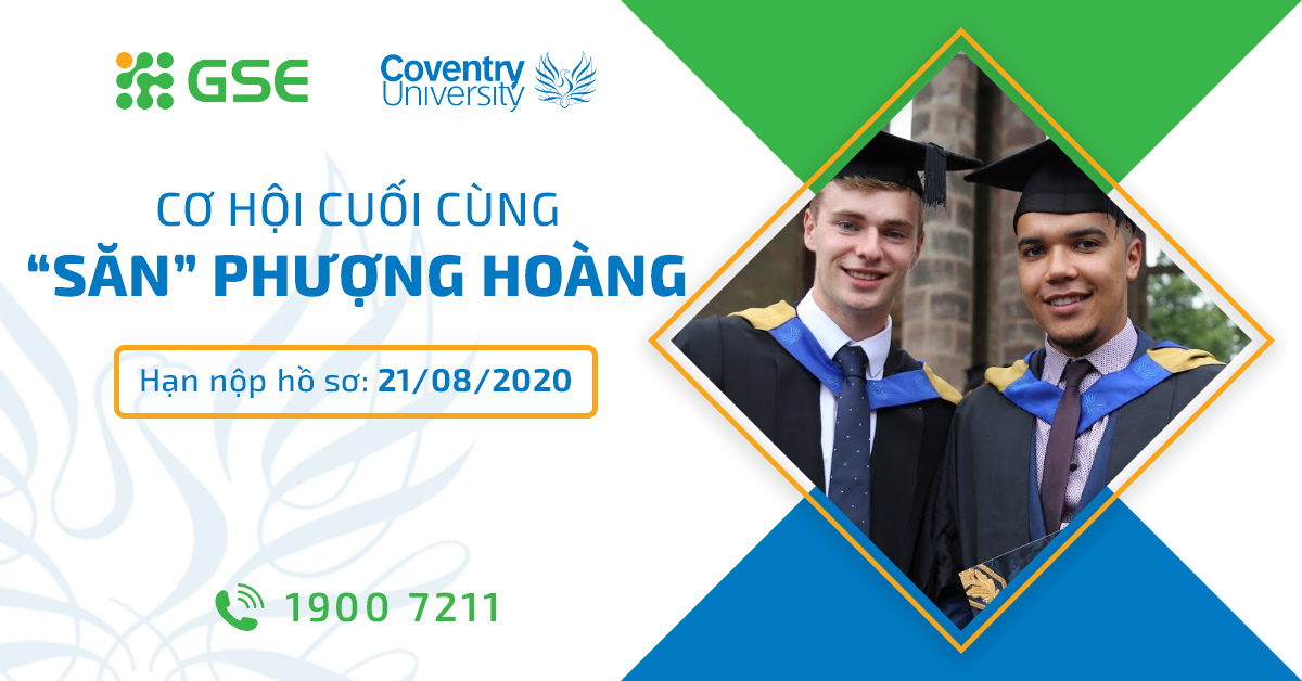 Cơ hội cuối săn học bổng Phượng Hoàng từ Coventry University