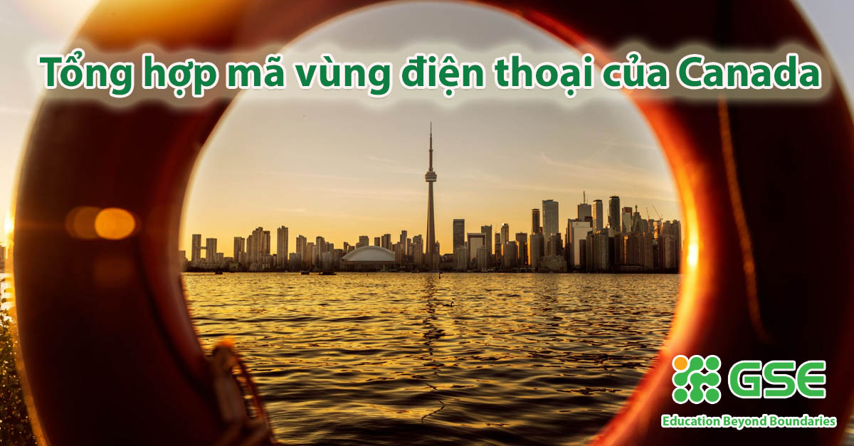 Tổng hợp mã vùng điện thoại của Canada