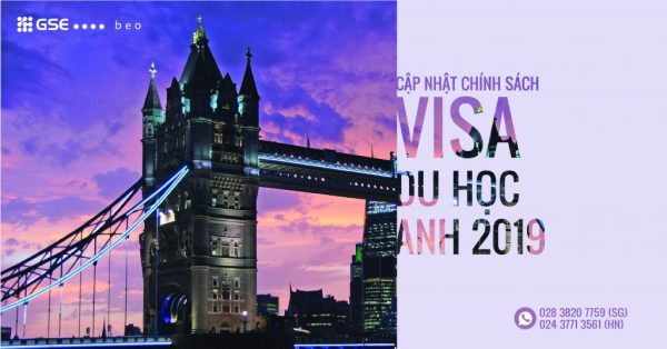Cập nhật chính sách visa và học bổng du học Anh 2020
