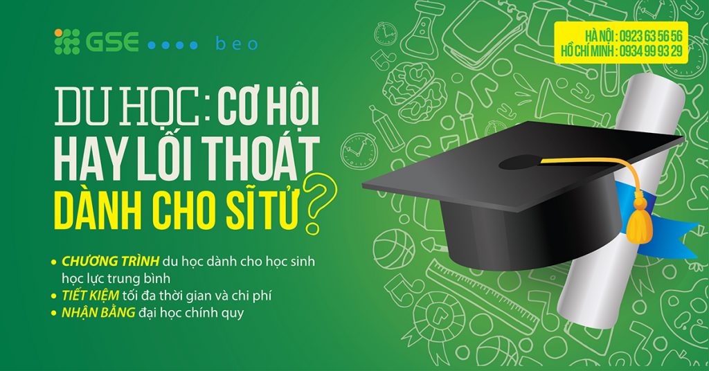 Du học: Cơ hội hay lối thoát cho sĩ tử trượt đại học?