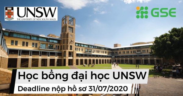 THE LAST CALL – Cơ hội cuối nhận học bổng từ đại học UNSW