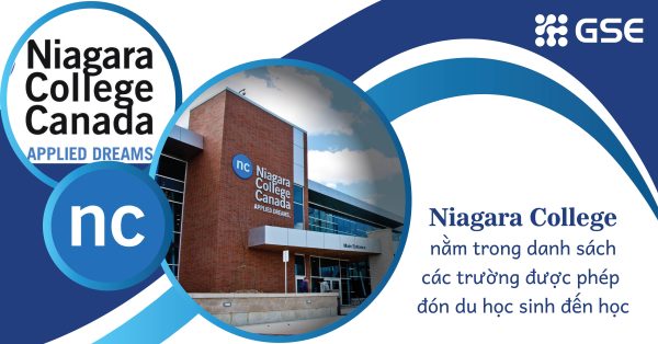 Niagara College nằm trong các trường được phép đón du học sinh