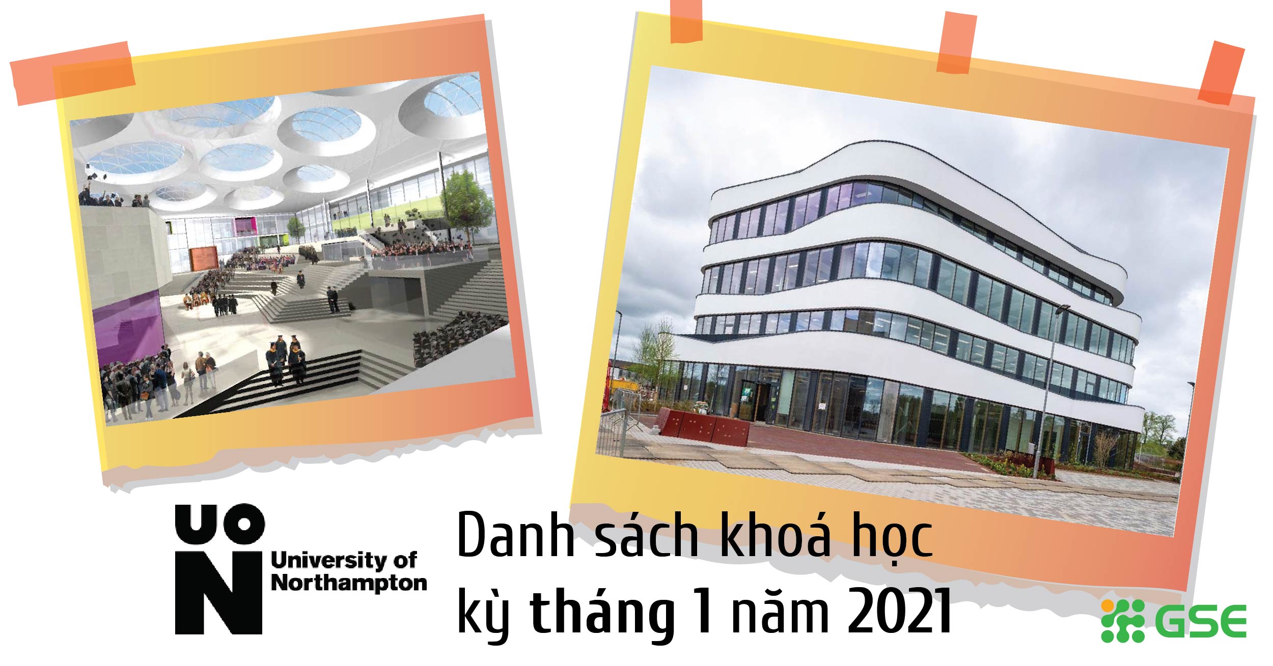 Đại học Northampton tăng số lượng khoá học kỳ tháng 1 năm 2021