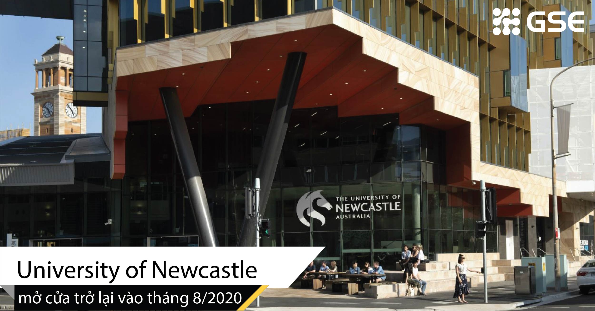 University of Newcastle, Úc mở cửa trở lại vào tháng 8/2020