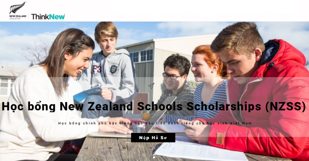 Học bổng Chính phủ New Zealand dành riêng cho học sinh trung học Việt Nam