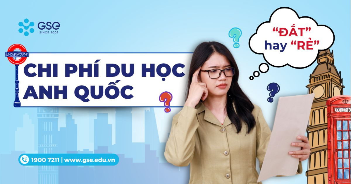 Chi phí du học Anh 2026