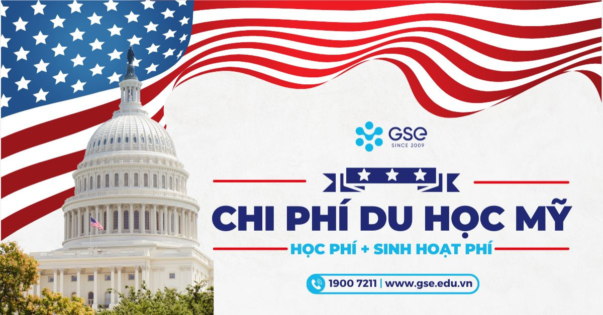 Chi phí du học Mỹ mới nhất