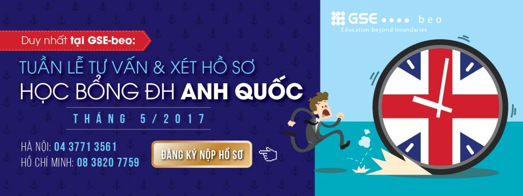 DUY NHẤT tại GSE: Cơ hội VÀNG phỏng vấn HỌC BỔNG trực tiếp