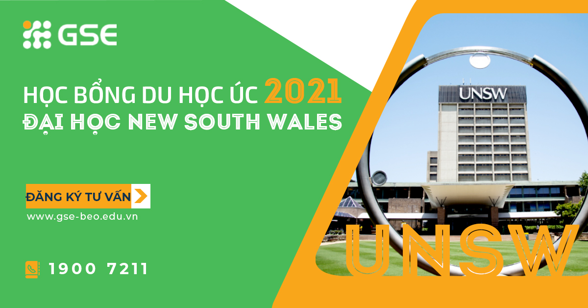 Cập nhật mới: Học bổng 2021 từ Đại học New South Wales (UNSW Sydney)