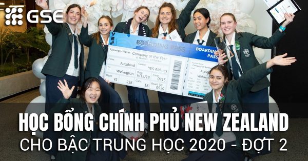 Học bổng chính phủ New Zealand cho bậc trung học 2020 – Đợt 2