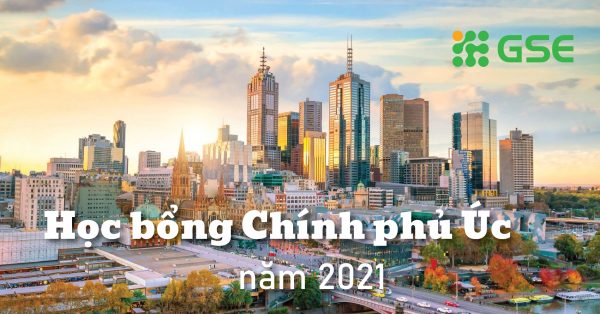 Học bổng Chính phủ Úc năm 2021 dành cho sinh viên Việt Nam