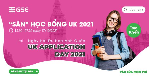 Sự kiện “Săn” học bổng du học Anh Quốc tại UK Application Day 2021