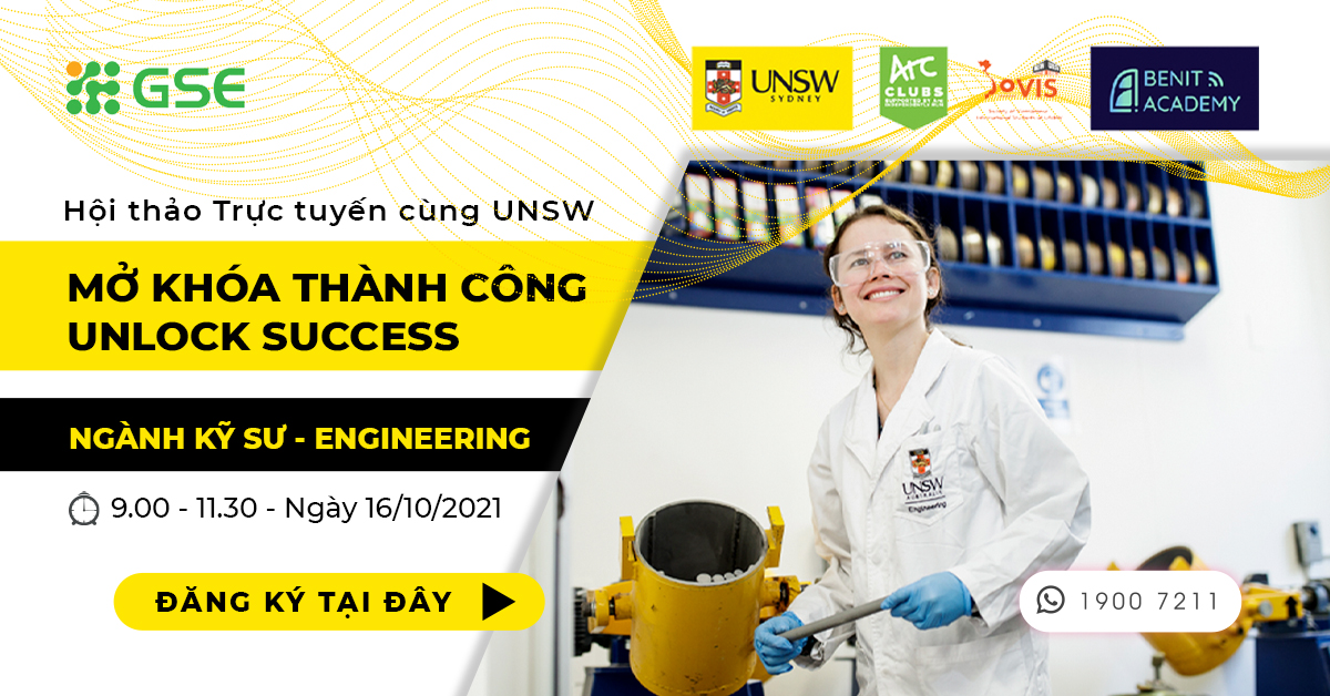 Hội thảo “Mở khóa Thành Công” cho khối ngành Engineering của UNSW Sydney