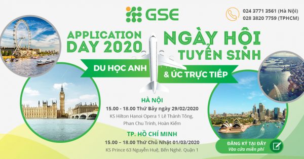 Ngay Hoi Tuyen Sinh Application Day 2020 Tu Van Du Hoc Gse