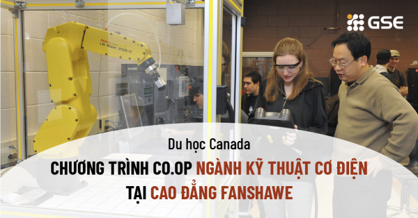 Du học Canada chương trình CO.OP ngành Kỹ thuật Cơ điện tại Fanshawe College