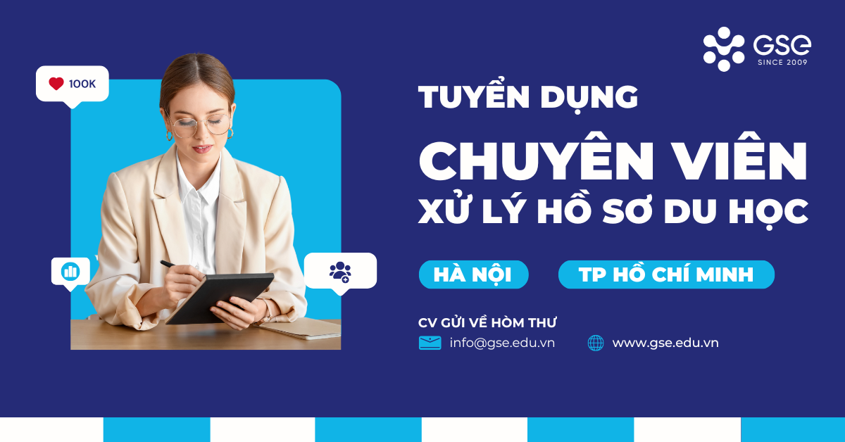 Chuyên viên Xử lý hồ sơ Du học