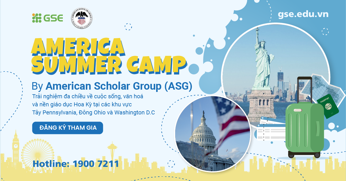 Chương trình Summer Camp 2023 – Du học hè Mỹ cùng Tổ chức American Scholar Group