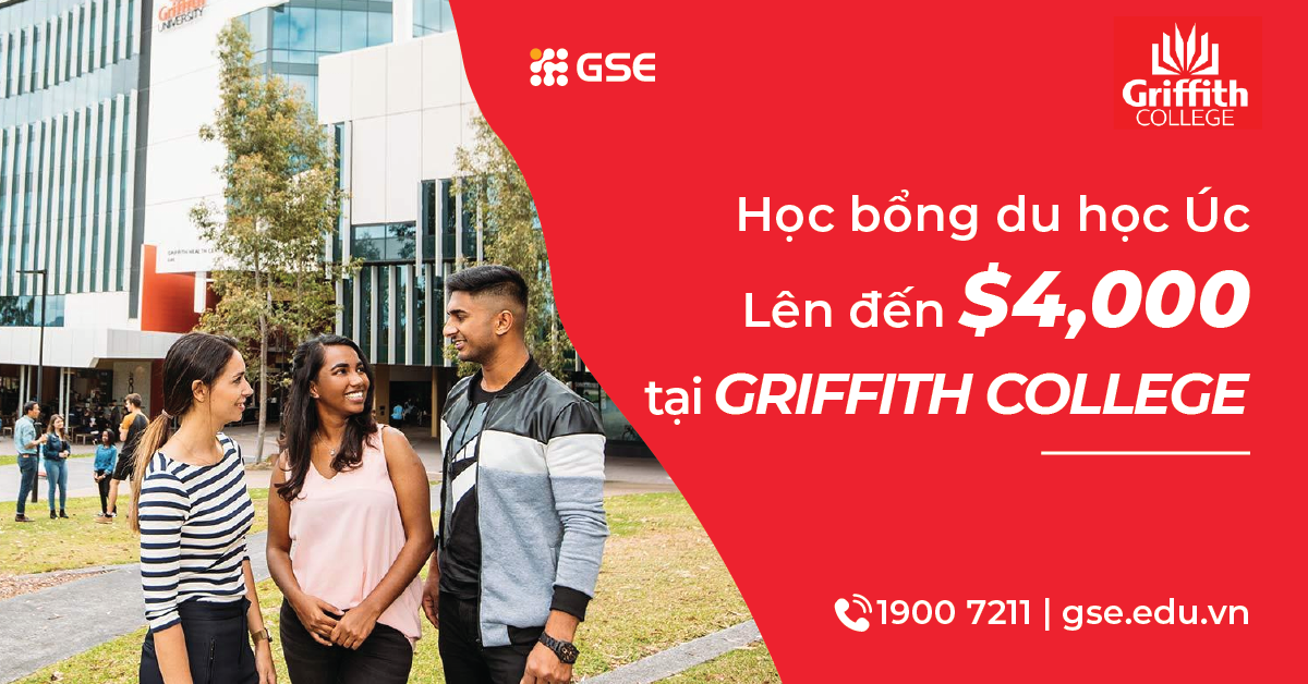 Du học Úc với học bổng lên đến 30% học phí từ Griffith College