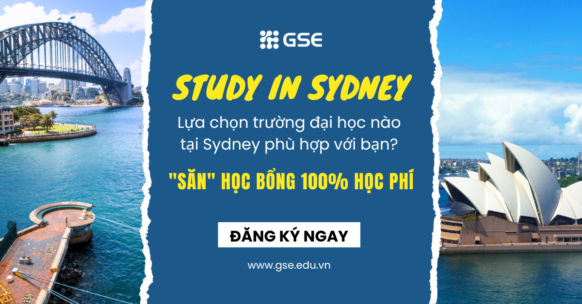 Du học tại Sydney – “Săn” học bổng lên tới 50% – 100% học phí