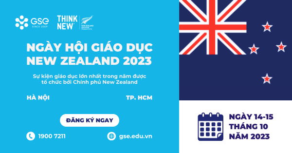 Ngày hội Giáo dục New Zealand 2023 – Khám phá cơ hội học tập và phát triển không thể bỏ lỡ