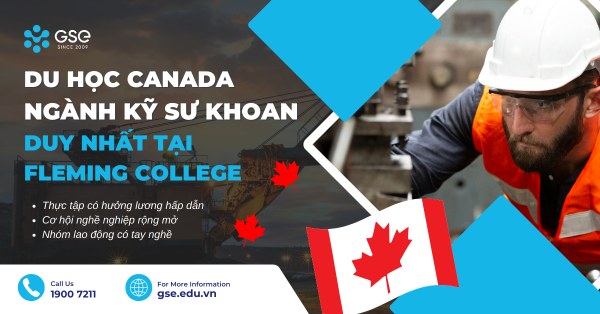 Du học Canada ngành kỹ sư khoan – Duy nhất tại Fleming College