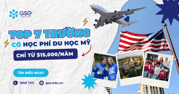 Top 7 trường có học phí du học Mỹ chỉ từ $15,000/năm