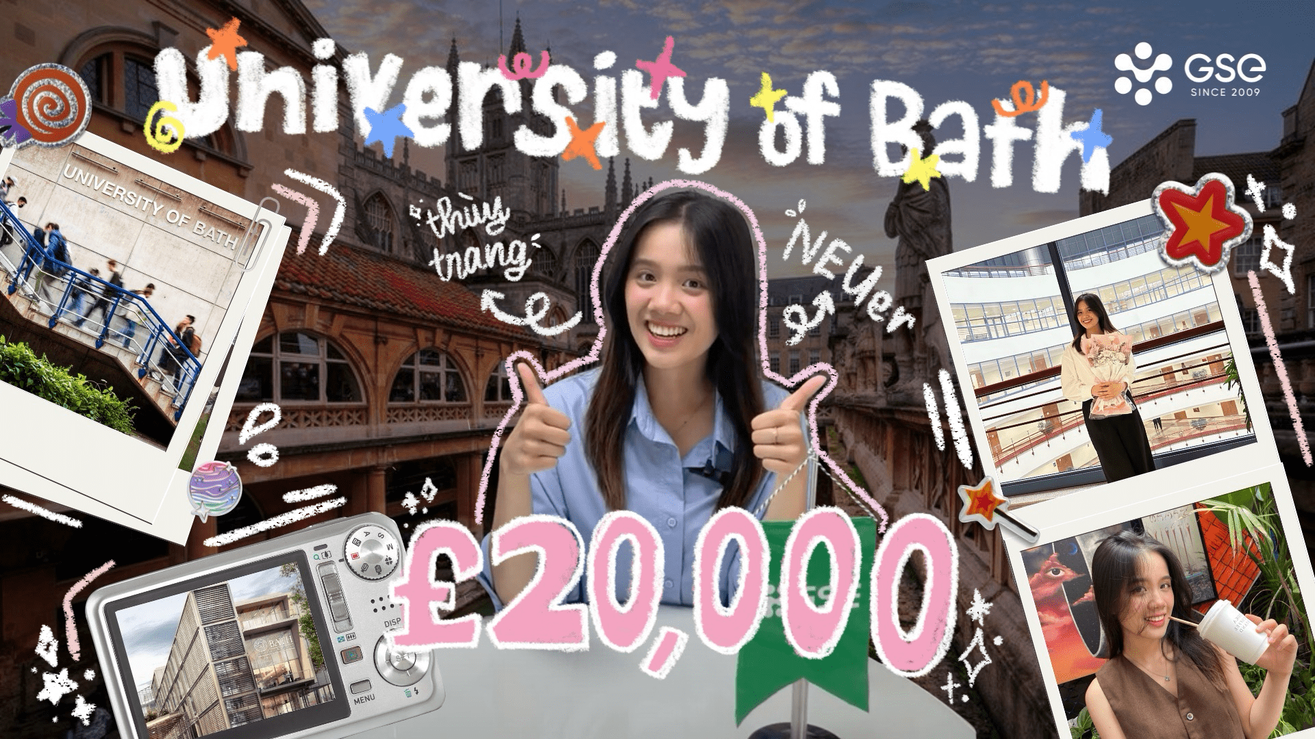 Săn thành công học bổng khủng 70% học phí của University of Bath cùng sinh viên GSE