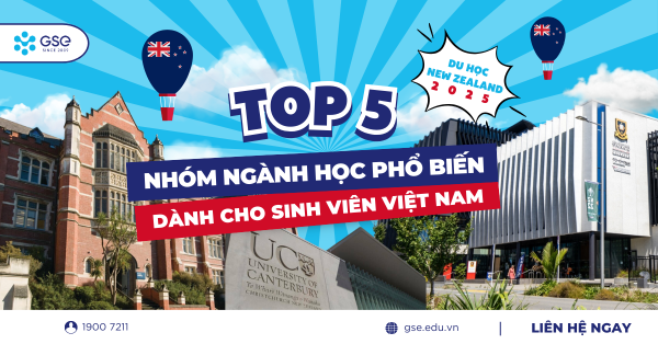 Top 5 nhóm ngành học phổ biến khi du học New Zealand 2025 dành cho sinh viên Việt Nam