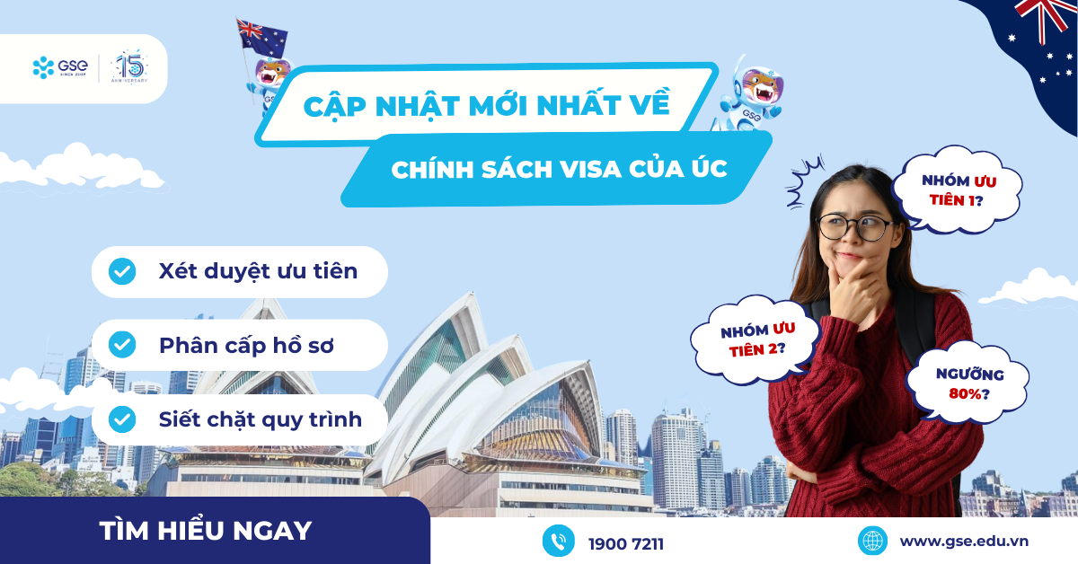 Cập nhật thông tin mới nhất về du học Úc 2025: Úc thay đổi chính sách cấp visa cho du học sinh quốc tế!