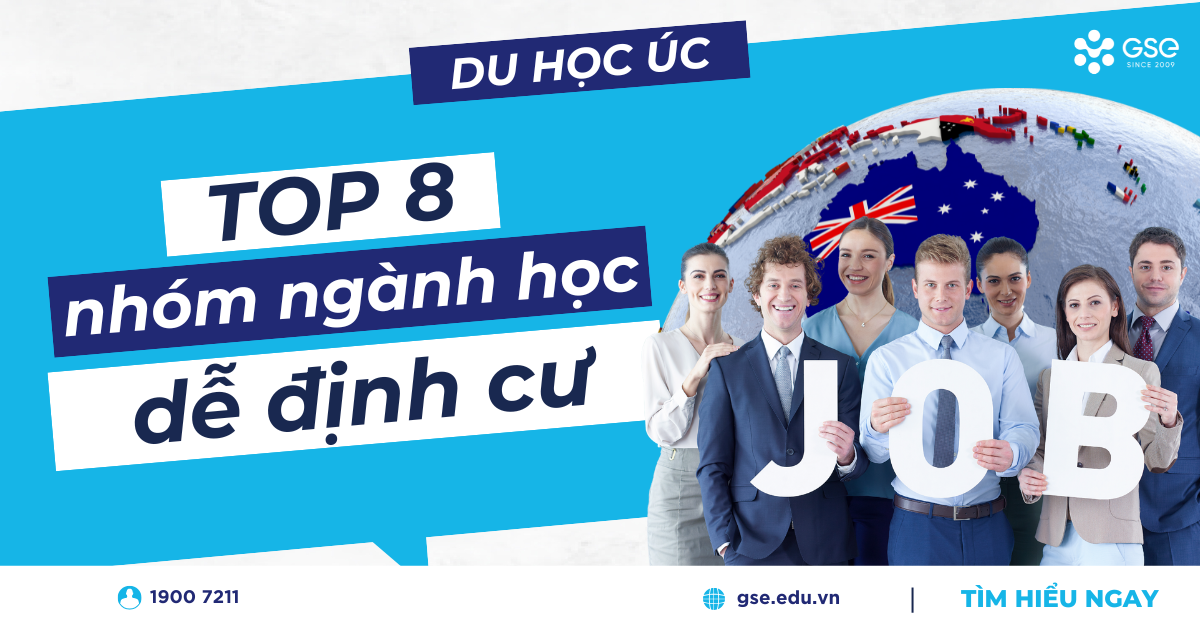 Du học Úc với top 8 nhóm ngành dễ định cư