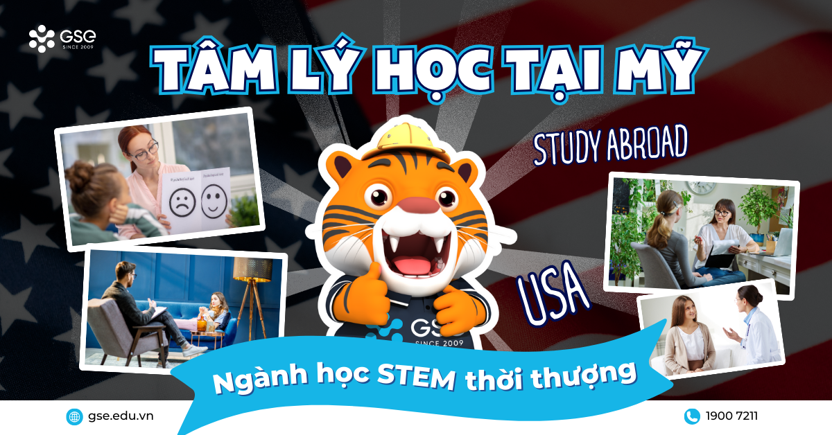 Tâm lý học – Ngành học STEM kết hợp trí Tuệ & cảm Xúc, mở lối tương lai tại Mỹ
