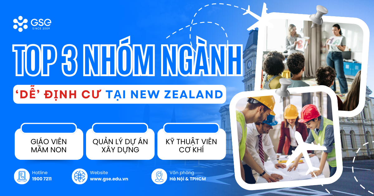 Cơ Hội Định Cư Rộng Mở Tại New Zealand: 3 Nhóm Ngành Nổi Bật Dành Cho Du Học Sinh Việt Nam (2025–2030)