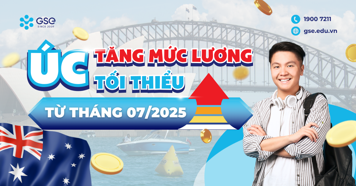Úc tăng mức lương tối thiểu từ tháng 07/2025 – Cập nhật quan trọng cho du học sinh