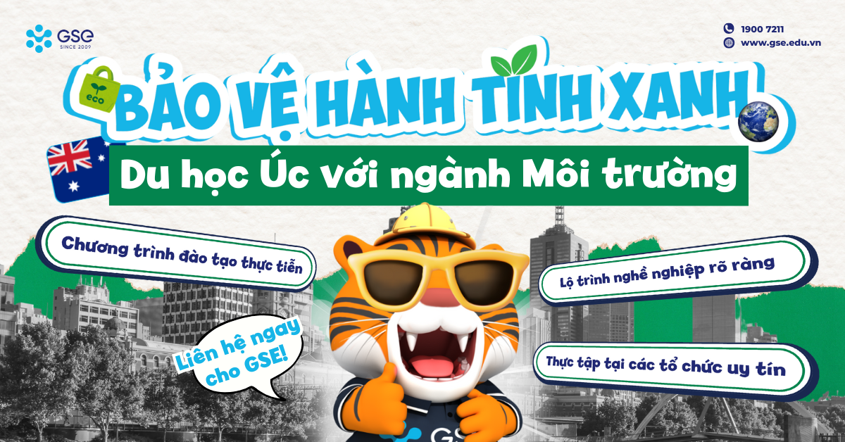 Bảo vệ hành tinh xanh – Du học Úc với ngành Môi trường