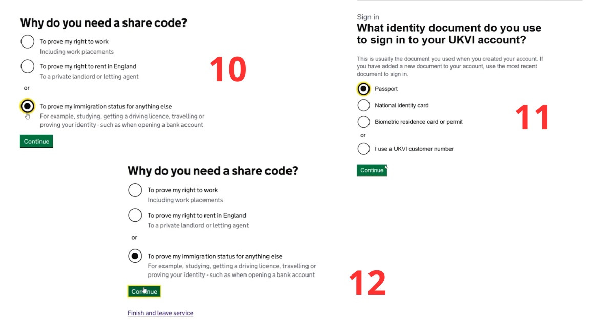 Chọn lý do cần share code