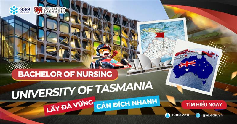 Học Bachelor of Nursing tại University of Tasmania cần IELTS bao nhiêu? Cập nhật mới nhất 2026!