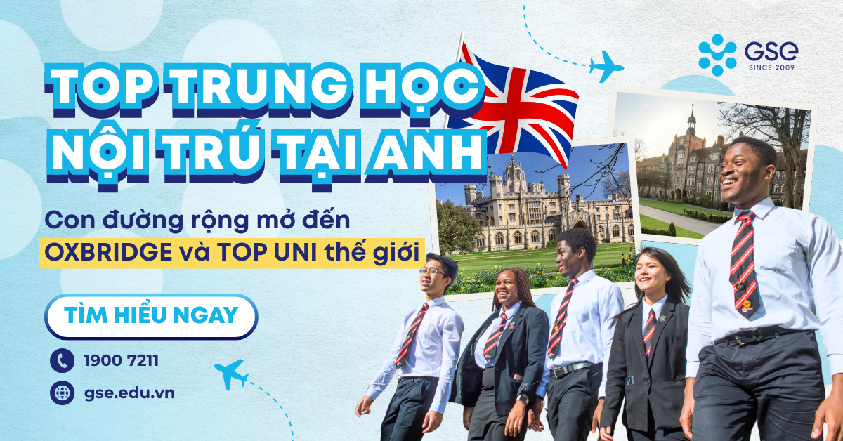 Top Boarding School tại Anh – Khám phá lộ trình du học sớm vào top đại học thế giới