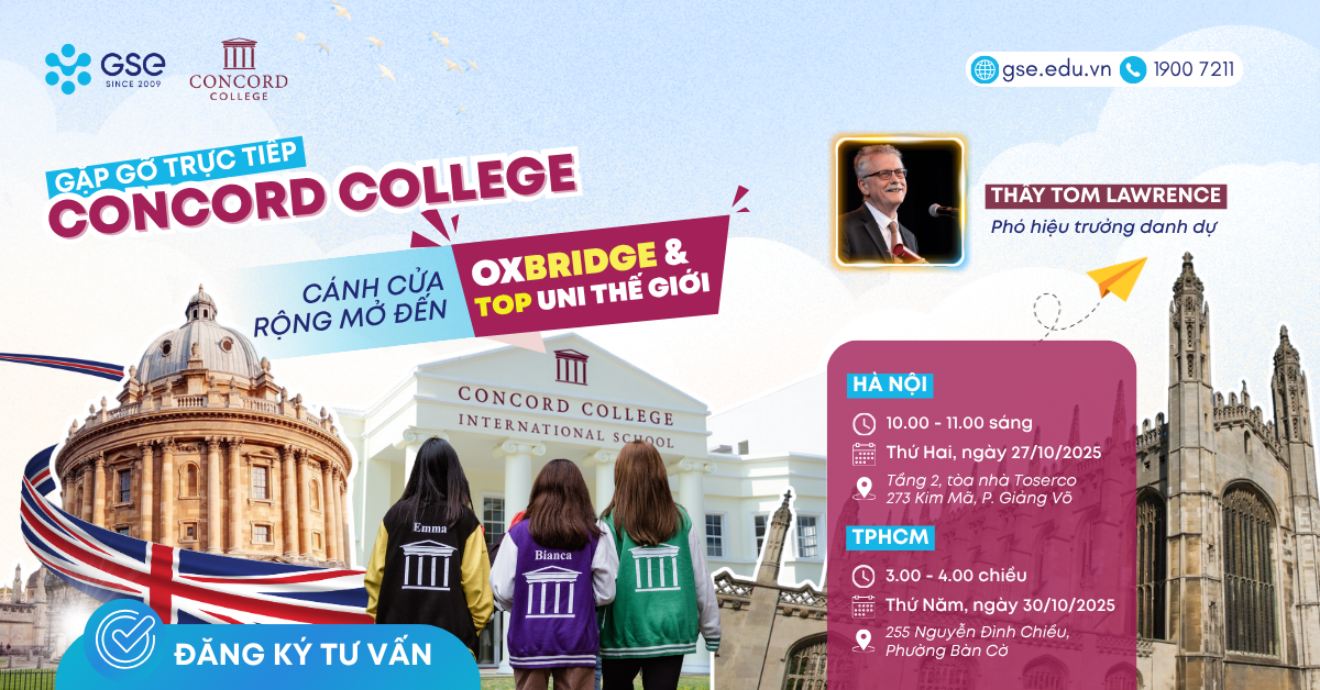 Concord College (UK) – Ngôi trường nội trú danh giá mở lối vào Oxford, Cambridge và các đại học hàng đầu thế giới