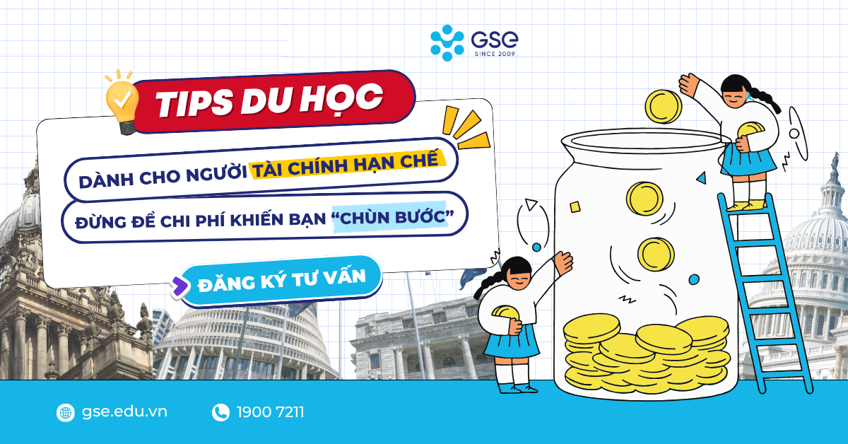 Tips du học dành cho người có tài chính hạn chế