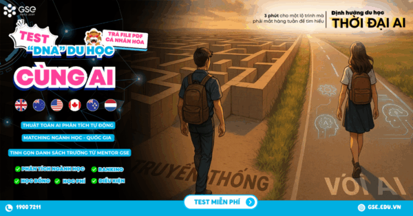 DNA Discovery AI – Trắc nghiệm AI định hướng du học “tinh tốc” trong 3 phút