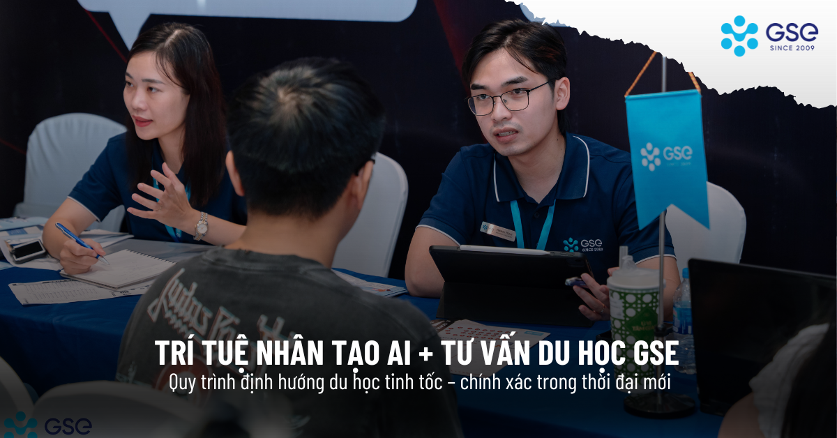 DNA Discovery AI – Trắc nghiệm AI định hướng du học “tinh tốc” trong 3 phút 5 Tư vấn du học tinh tốc - chính xác trong thời đại mới tại GSE