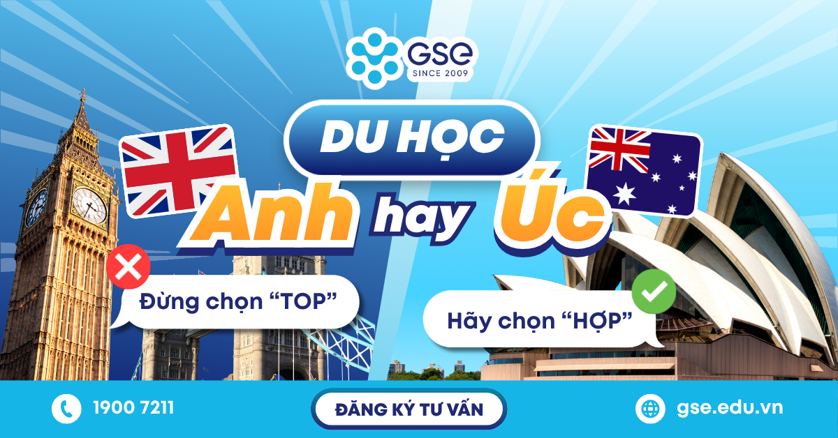 Nên đi du học Anh hay Úc