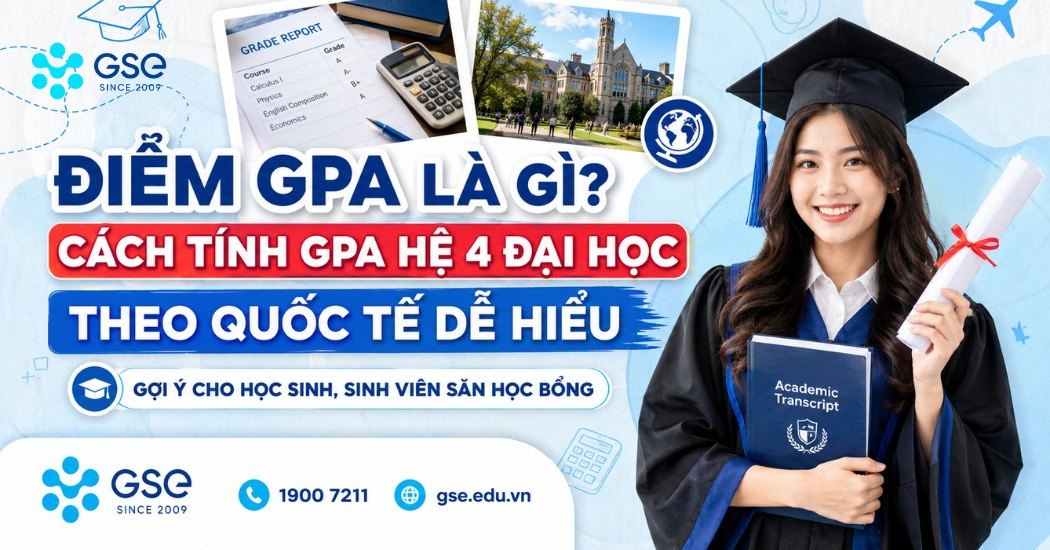 Điểm GPA là gì? Cách tính điểm GPA hệ 4 đại học để săn học bổng