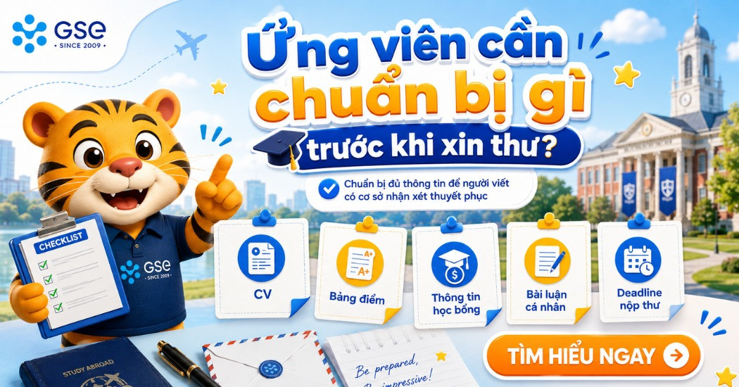 Ứng viên cần chuẩn bị gì trước khi xin thư