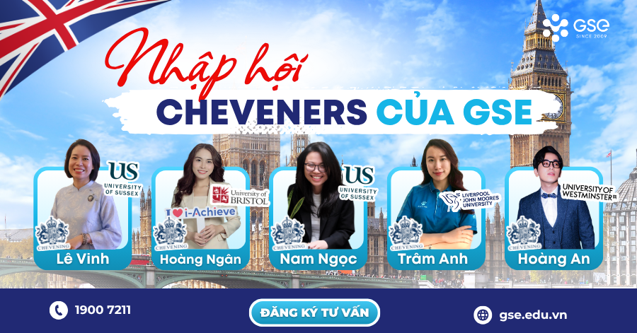 Du học Anh 2027: Học bổng chính phủ Anh Chevening 2027 chính thức mở đơn từ 04/08/2026: Bạn đã sẵn sàng? 7 Du học Anh 2027: Học bổng chính phủ Anh Chevening 2027 chính thức mở đơn từ 04/08/2026: Bạn đã sẵn sàng?